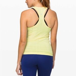 Lululemon Swiftly Tech Racerback Tank - Florid Flash (Size 6) Yoga